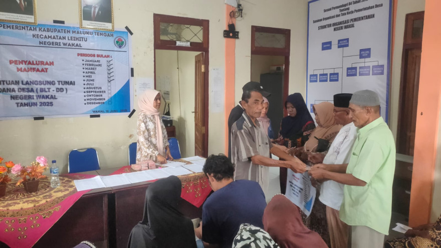 PENYALURAN BLT DD BULAN JANUARI s/d JUNI 2025