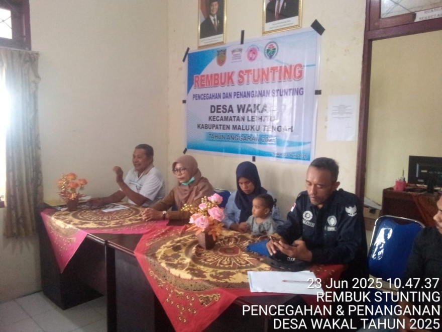 REMBUK STUNTING NEGERI WAKAL TAHUN 2025